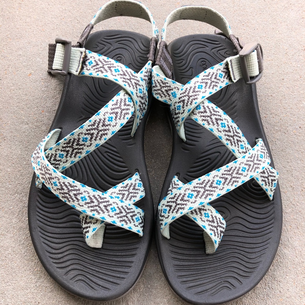 Chaco Z/Volv 2 in Zulu Aqua Print Size 7